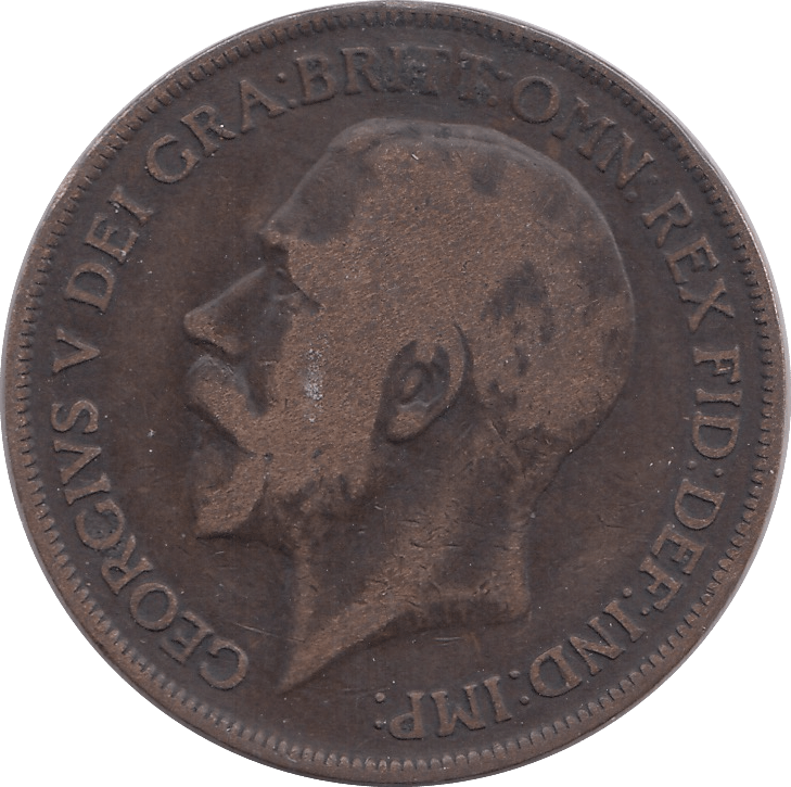 1919 PENNY ( FINE ) KN - PENNY - Cambridgeshire Coins