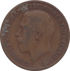 1919 PENNY ( FINE ) - PENNY - Cambridgeshire Coins