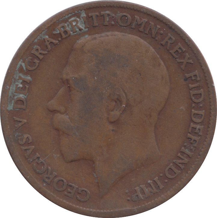 1919 PENNY ( FINE ) - PENNY - Cambridgeshire Coins