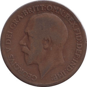1919 PENNY ( FINE ) - PENNY - Cambridgeshire Coins