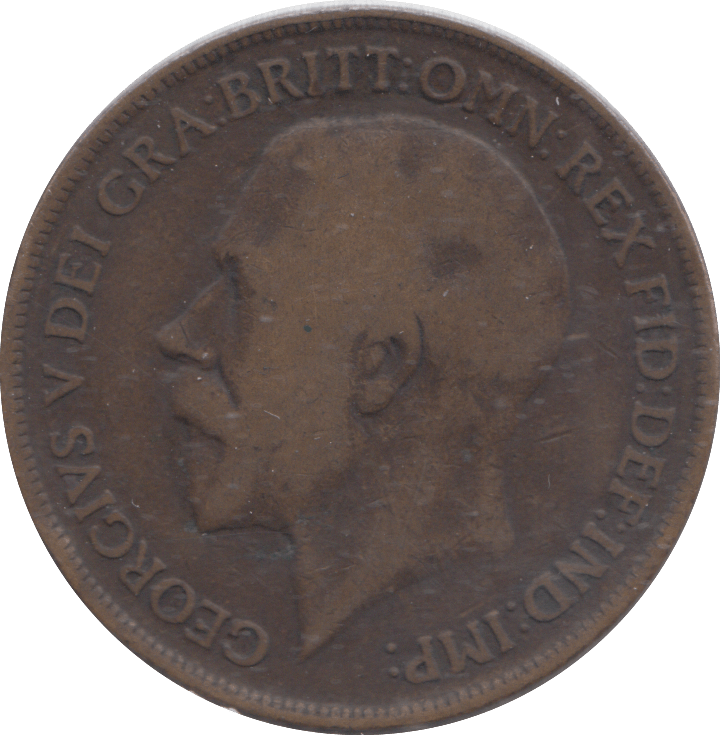 1919 PENNY ( FINE ) - PENNY - Cambridgeshire Coins