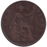 1919 PENNY ( FINE ) - PENNY - Cambridgeshire Coins