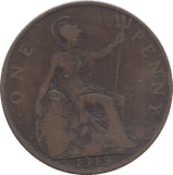 1919 PENNY ( FINE ) - PENNY - Cambridgeshire Coins