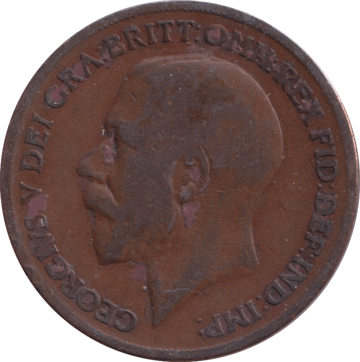 1919 PENNY ( FINE ) - PENNY - Cambridgeshire Coins