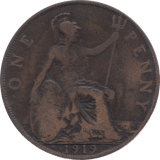 1919 PENNY ( GF ) H - PENNY - Cambridgeshire Coins