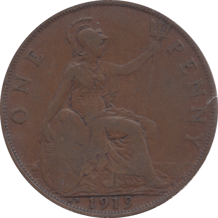 1919 PENNY ( GF ) KN - PENNY - Cambridgeshire Coins
