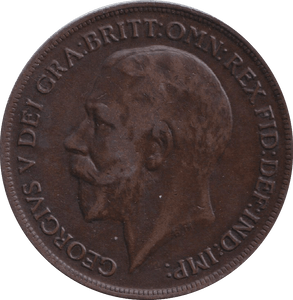 1919 PENNY ( GVF ) H - PENNY - Cambridgeshire Coins