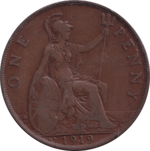 1919 PENNY ( NF ) - PENNY - Cambridgeshire Coins