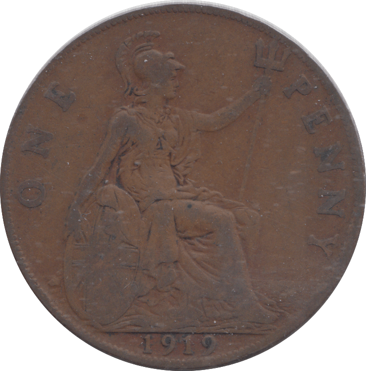 1919 PENNY ( NF ) - PENNY - Cambridgeshire Coins