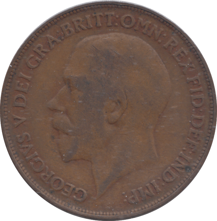 1919 PENNY ( NF ) - PENNY - Cambridgeshire Coins