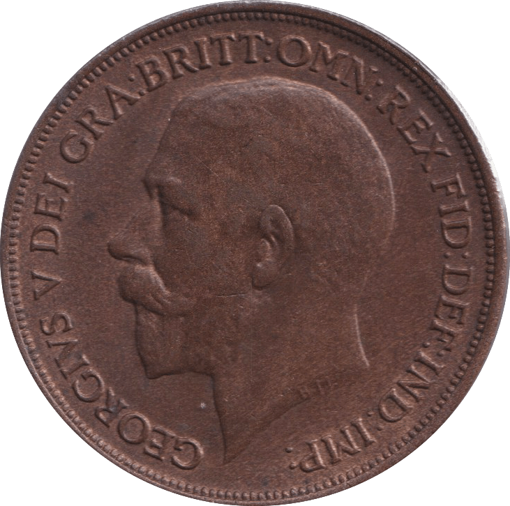 1919 PENNY ( UNC ) - PENNY - Cambridgeshire Coins
