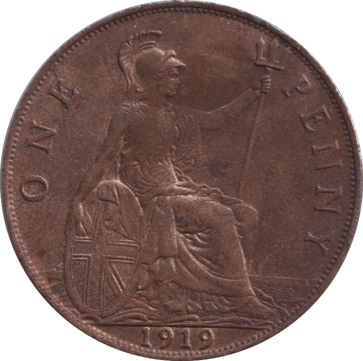 1919 PENNY ( UNC ) - PENNY - Cambridgeshire Coins