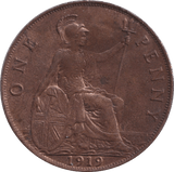 1919 PENNY ( UNC ) - PENNY - Cambridgeshire Coins