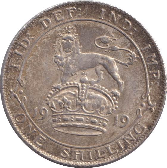 1919 SHILLING ( AUNC ) - SHILLING - Cambridgeshire Coins