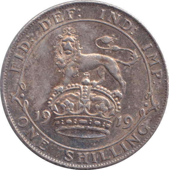 1919 SHILLING ( EF ) - SHILLING - Cambridgeshire Coins