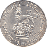 1919 SHILLING (EF) - SHILLING - Cambridgeshire Coins