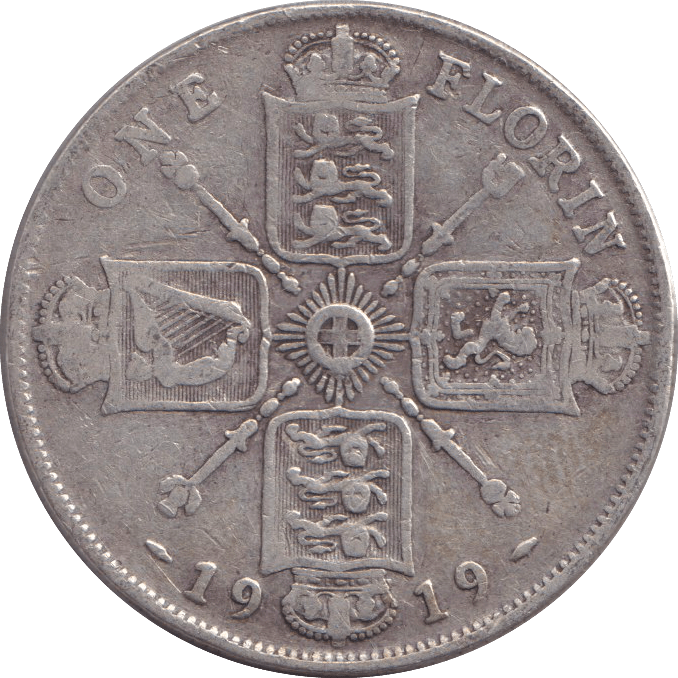 1919 SHILLING ( FINE ) - SHILLING - Cambridgeshire Coins