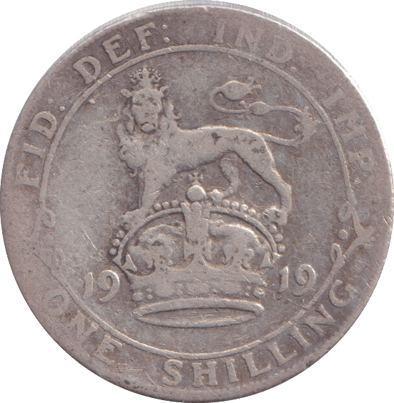 1919 SHILLING ( FINE ) - SHILLING - Cambridgeshire Coins