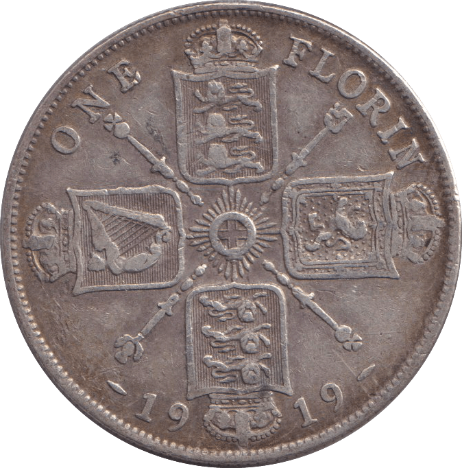 1919 SHILLING ( GF ) - SHILLING - Cambridgeshire Coins