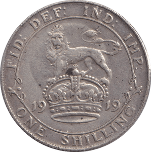 1919 SHILLING ( GF ) - SHILLING - Cambridgeshire Coins