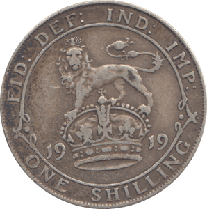 1919 SHILLING ( GF ) - SHILLING - Cambridgeshire Coins