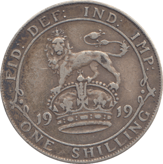 1919 SHILLING ( GF ) - SHILLING - Cambridgeshire Coins