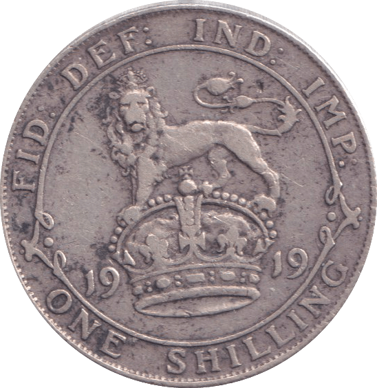 1919 SHILLING ( GF ) - SHILLING - Cambridgeshire Coins