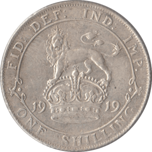 1919 SHILLING ( GVF ) - Shilling - Cambridgeshire Coins