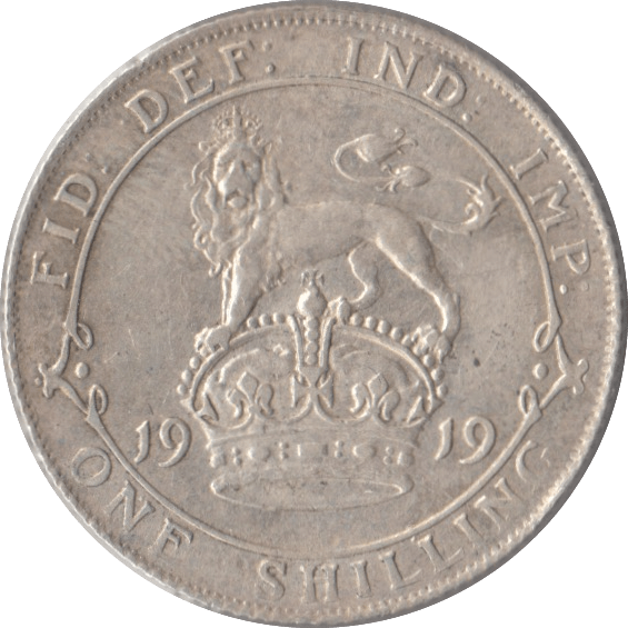 1919 SHILLING ( GVF ) - Shilling - Cambridgeshire Coins