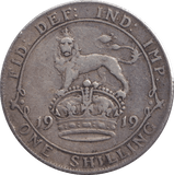 1919 SHILLING ( NF ) - SHILLING - Cambridgeshire Coins