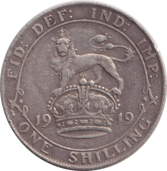 1919 SHILLING ( VF ) - SHILLING - Cambridgeshire Coins