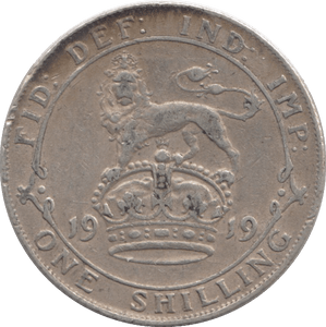 1919 SHILLING ( VF ) - Shilling - Cambridgeshire Coins