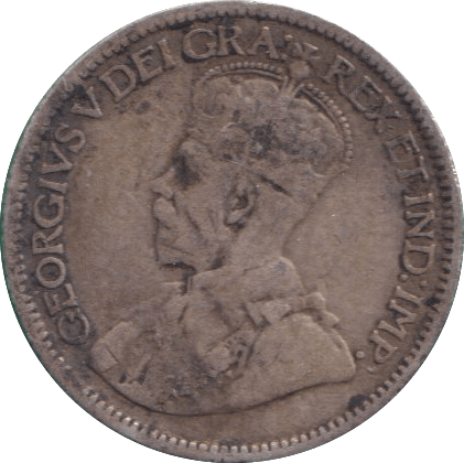 1919 SILVER 10 CENTS CANADA - SILVER WORLD COINS - Cambridgeshire Coins