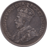 1919 SILVER 25 CENT CANADA - SILVER WORLD COINS - Cambridgeshire Coins