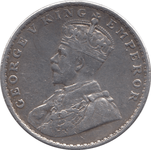 1919 SILVER ONE RUPEE INDIA - SILVER WORLD COINS - Cambridgeshire Coins