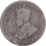 1919 SILVER THREEPENCE AUSTRALIA - SILVER WORLD COINS - Cambridgeshire Coins