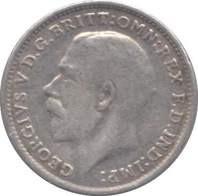 1919 SILVER THREEPENCE ( FINE ) - Threepence - Cambridgeshire Coins