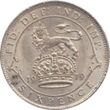 1919 SIXPENCE ( EF ) - SIXPENCE - Cambridgeshire Coins