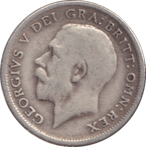 1919 SIXPENCE ( FAIR ) - SIXPENCE - Cambridgeshire Coins