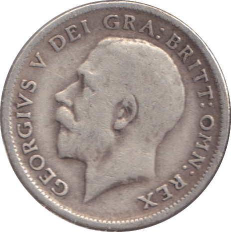 1919 SIXPENCE ( FAIR ) - SIXPENCE - Cambridgeshire Coins