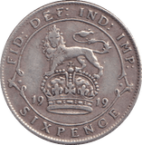 1919 SIXPENCE ( GF ) - SIXPENCE - Cambridgeshire Coins