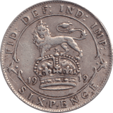 1919 SIXPENCE ( GF ) - SIXPENCE - Cambridgeshire Coins