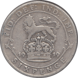 1919 SIXPENCE ( GF ) - Sixpence - Cambridgeshire Coins