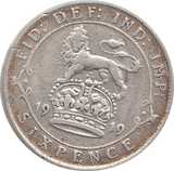 1919 SIXPENCE ( GF ) - SIXPENCE - Cambridgeshire Coins