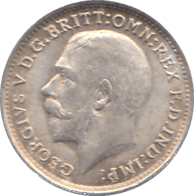 1919 THREEPENCE ( AUNC ) - THREEPENCE - Cambridgeshire Coins