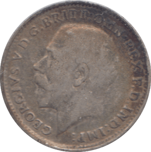 1919 THREEPENCE ( F ) - THREEPENCE - Cambridgeshire Coins