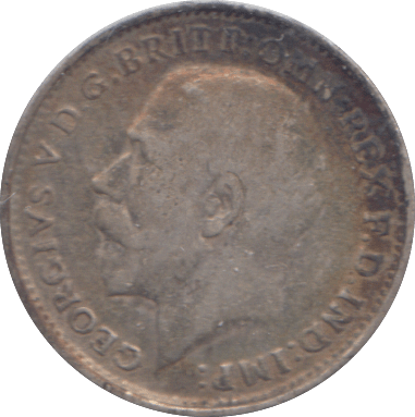 1919 THREEPENCE ( F ) - THREEPENCE - Cambridgeshire Coins