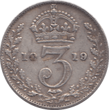 1919 THREEPENCE ( FINE ) - THREEPENCE - Cambridgeshire Coins