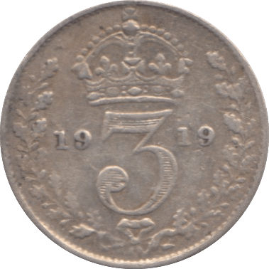 1919 THREEPENCE ( FINE ) - THREEPENCE - Cambridgeshire Coins