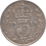 1919 THREEPENCE ( FINE ) - THREEPENCE - Cambridgeshire Coins